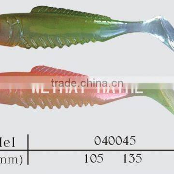 PVC soft lure shad lure T tail popper