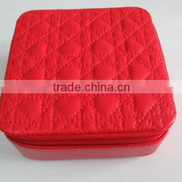 PU Quilted Cover Cosmetic Case photo-2