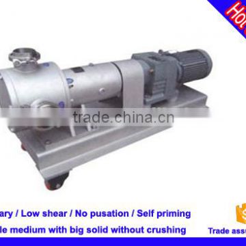 Sanitary pump for beer sine pump