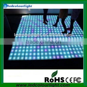 Professional RGB smd 5050 DMX led effect dance floor factory price