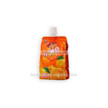 PLASTIC KETCHUP/TOMATO Orange juice SAUCE PACKING BAGS WITH SPOUT