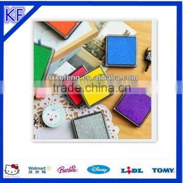 colorful plastic feminine mini non-scrath scouring stamp pad making