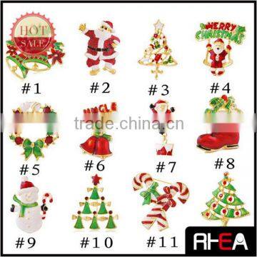 2014 Famous Design Fashion Christmas Brooch Jewelry