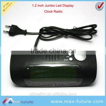 F-1754 1.2 Inch LED Digital Clock Radio, Radio AM/FM With Alarm Clock photo-4