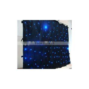 LED RGBW Star Curtain Backdrop/wedding stage backdrop