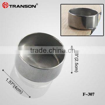 Transon307 Single Medium Size Stainless Steel Metal Painting Palette Cups/Dipper for Artist's Painting