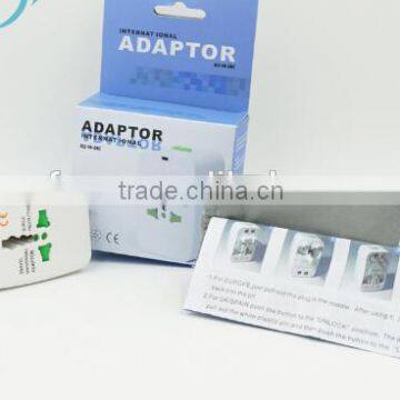 Univeral Travel Adapter / AC Power Socket Plug / World Plug Adapter photo-3