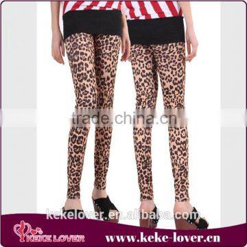 SQ8079 Hot sale sexy skinny women sexy legging fashion women clothing sexy pants leopard print sexy legging