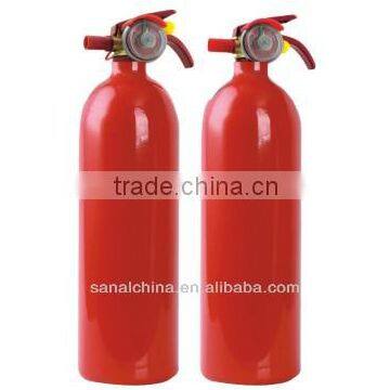 Small Fire Extinguisher with Aluminium Cylinder