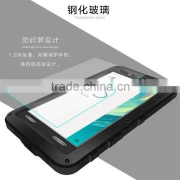 For Sony Xperia X Case Love Mei Powerful Rugged Waterproof Shockproof Dirtproof Case With Glass Metal Aluminum Case photo-4