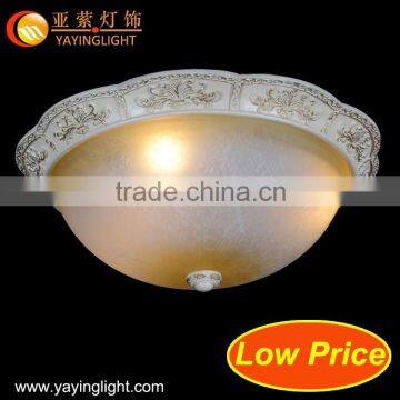 Antique copper Glass Ceiling, style antique brass ceiling lamp