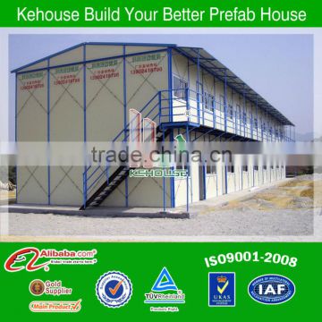 ISO certificated fast construction cheap modern prefab steel house