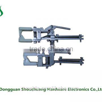 vertical continuous plate substrate electroplating stainless steel welding jigs