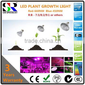 Best Selling Low and High Watt Power Par20 Par30 Par38 Global Bulb Led Plant Grow Light Red Plus Blue Full Spectrum Grow Light