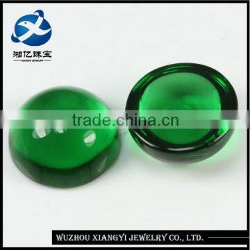 Synthetic round brilliant cut cheap loose glass beads