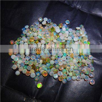 4mm NATURAL ETHIOPIAN OPAL NICE RAINBOW FIRE QUALITY LOT