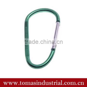 COLORED SAFETY ALUMINIUM CARABINER SNAP HOOK