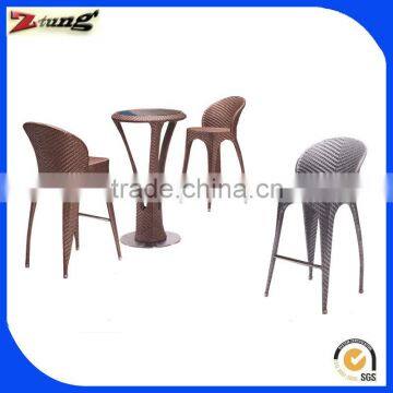 ZT-2003CT Summer top quality bar rattan furniture