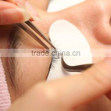 Stainless Steel Eyelash Tweezers With Black Coating photo-5