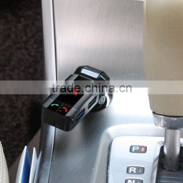 Car Handsfree Bluetooth FM Transmitter With Usb Charging Ports photo-5