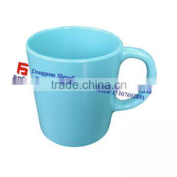 colorful melamine cup with handle