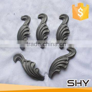 Decorative Cast Steel Leaves