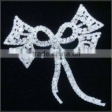 2014 newly crystal copper rhinestone lace