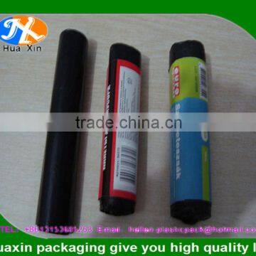 HDPE Plastic garbage bag on roll use forhoushold