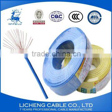 Copper Core PVC Insulated Electric Wires and Cables Flexible Wire 10mm2
