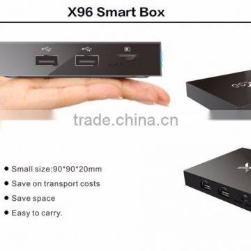 Kodi Android6.0 Quad Core Internet Small Size X96 S905X 2g 16g Ott TV BOX photo-3