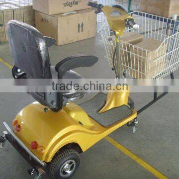 Shopping style electric scooter