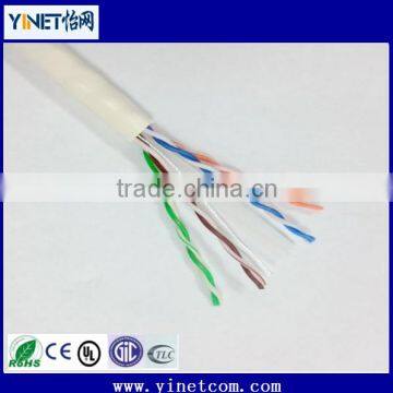 Factory price Cat 6 Unshielded ethernet cable , pure copper conductor, UTP, 305M