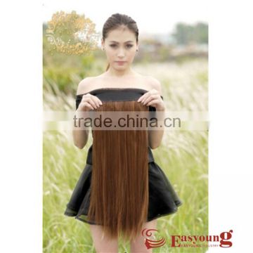 Non-Remy Hair Hair Grade and Silky Straight Wave Style hair extension