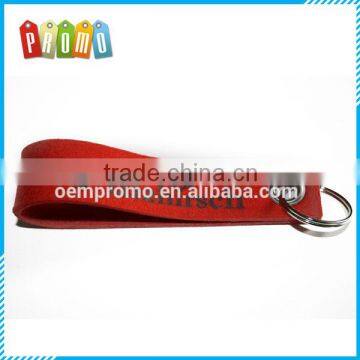 Cheap Logo Printing Wool Felt Keychain for Promotion