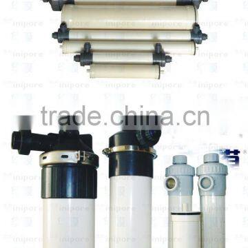 UF90,160,200,250 PVC/PVDF/PES Hollow fiber UF membrane for water treatment