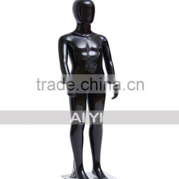 Glossy kid mannequin for clothing