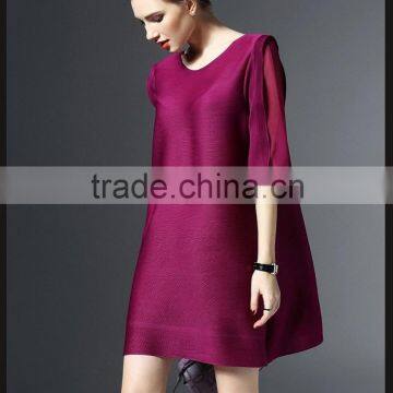 2016 New Fahion Women's Dress Lanternsleeves for the Evening Party photo-6