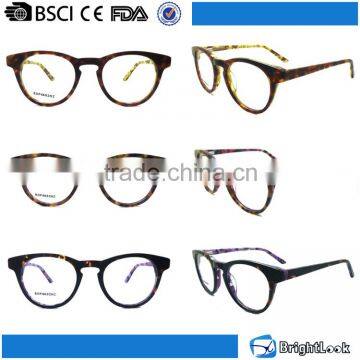 New vogue european style novel old fashioned acetate design reading glasses optics eyeglass frames