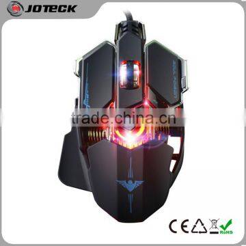 Big Size Illuminated Programmable Metal Computer Mouse for Gamer photo-2