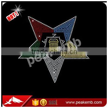 Wholesale T Shirt Bling Hotfix OES Rhinestones Transfer Sistars Design in Vinyl