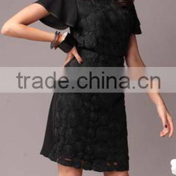 Pretty Steps 2016 Sexy Elegant High Quality Black Lace Skirt Elegant Ladies Casual Skirt