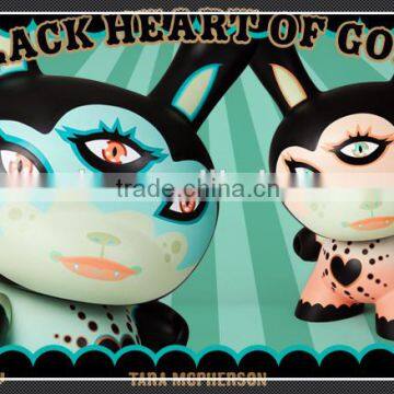 Popular Hand Printing Dunny Multicolor Action Figure, DIY Plastic Toys for Education, China Manufacturer OEM Action Figures photo-4