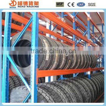 Collapsible powder coating steel Pallet racking tire storage rack