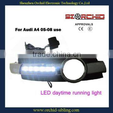 flexible waterproof led daytime running light DRL for Audi A4 05-08 use