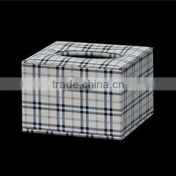 hotel leather new car facial tissue paper boxes design