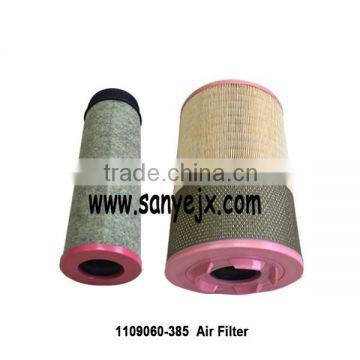 Genuine Truck Spare Parts 1109060-385 Air Filter K2437 Filter photo-4