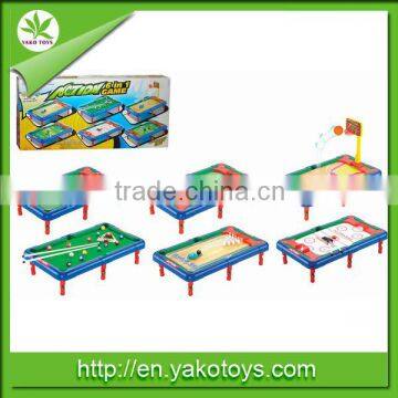 Children sports toys table tannies 6 in 1