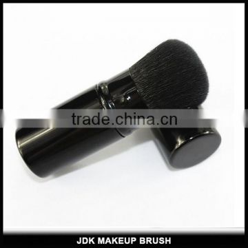 Black Synthetic Hair Brush Make Up Retractable with Low Price