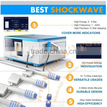 Chiropractic Therapy Shockwave Medical Equipment Shock Wave Therapy Machine for Pain Relief