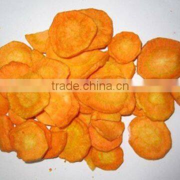 Low Temperature Vacuum Fried Carrot Chips